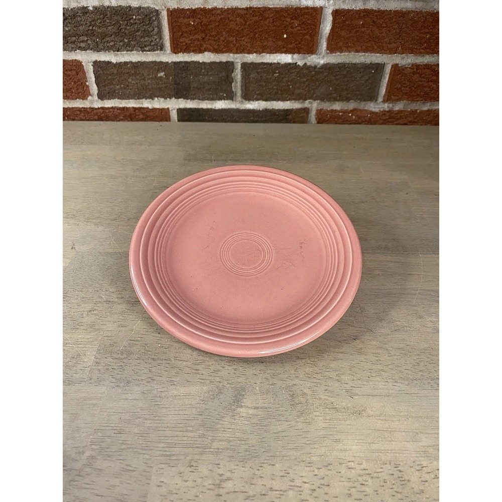 Fiesta Rose Pink‎ Salad Plate 7 1/4" Homer Laughlin HLC Fiestaware Lead Free